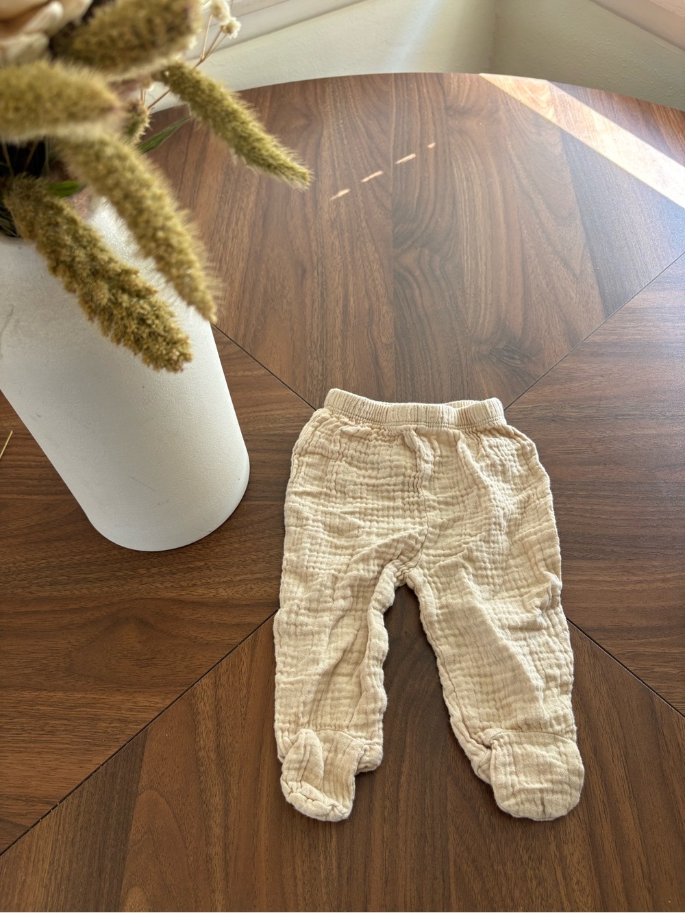 Willow and Whimsy Baby Footed Pants